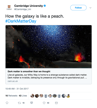 #DarkMatterDay